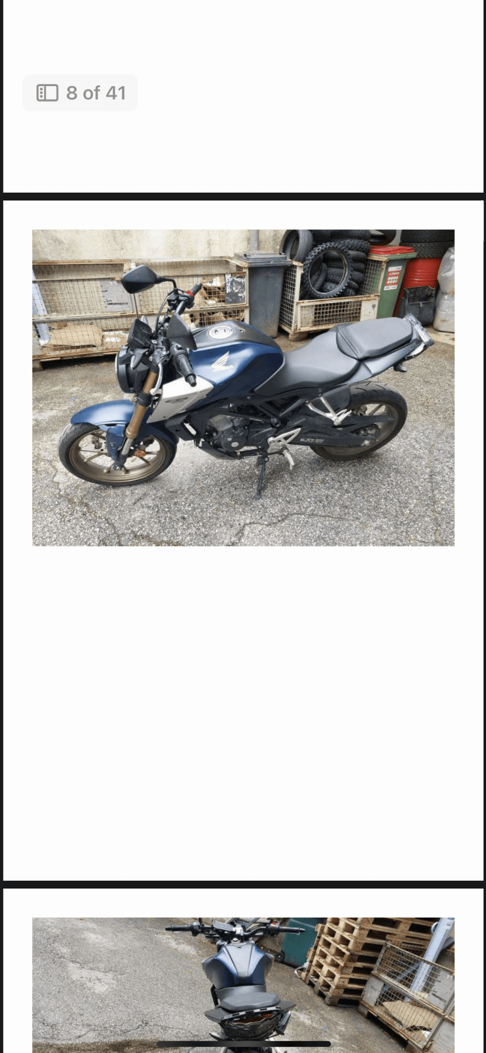 Motorrad verkaufen Honda CB 125 R Ankauf